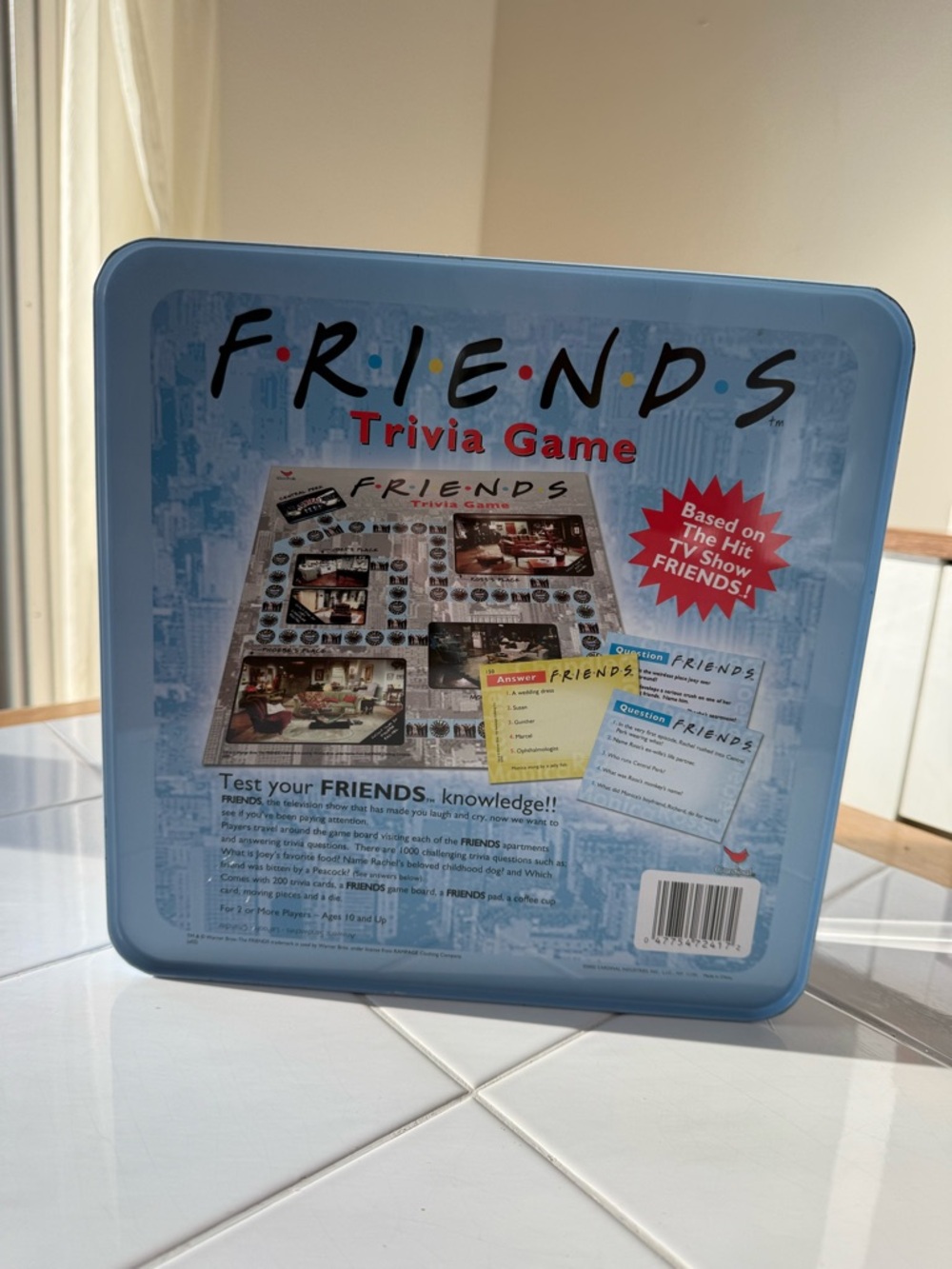 FRIENDS Trivia Board Game Collectors Cardinal Games TV Show 90s Y2K - Picture 3 of 13